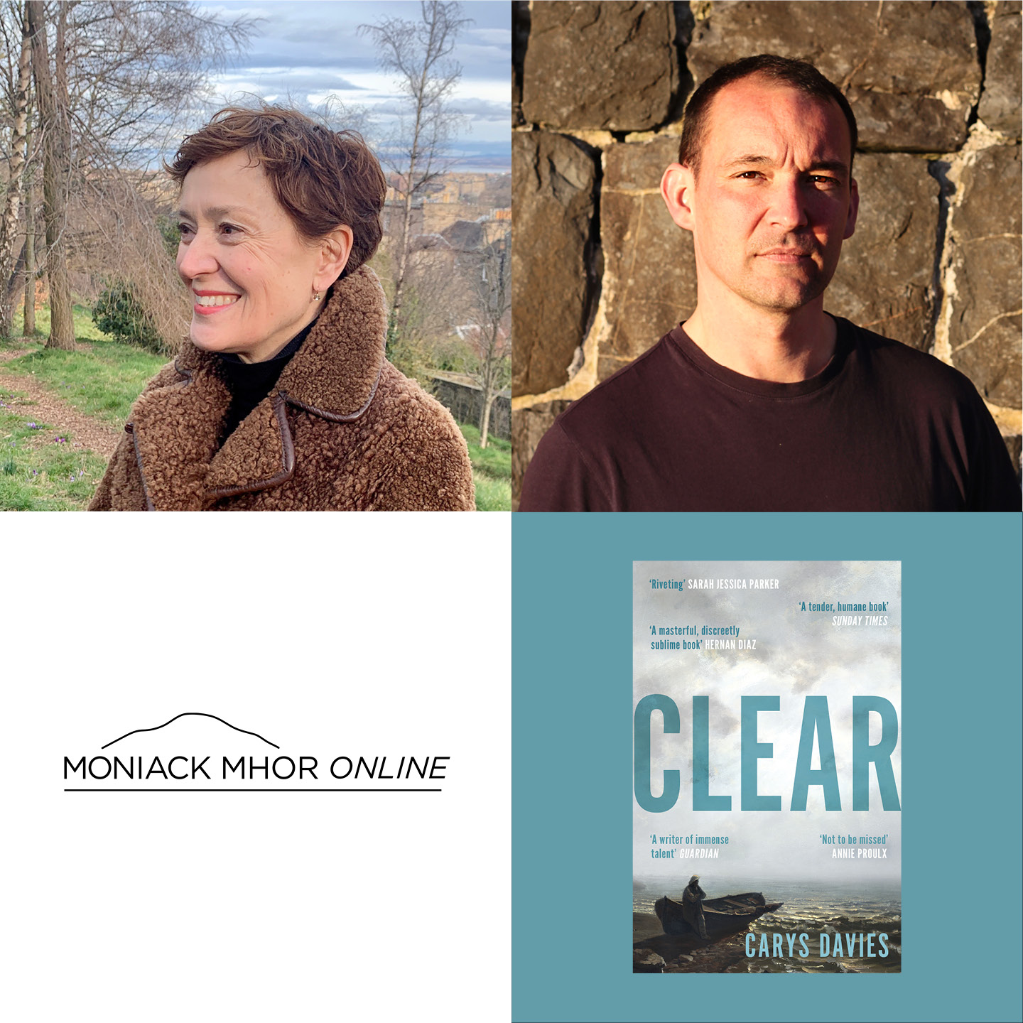 2593 Online Highland Book Prize Event: Carys Davies in conversation with Cynan Jones