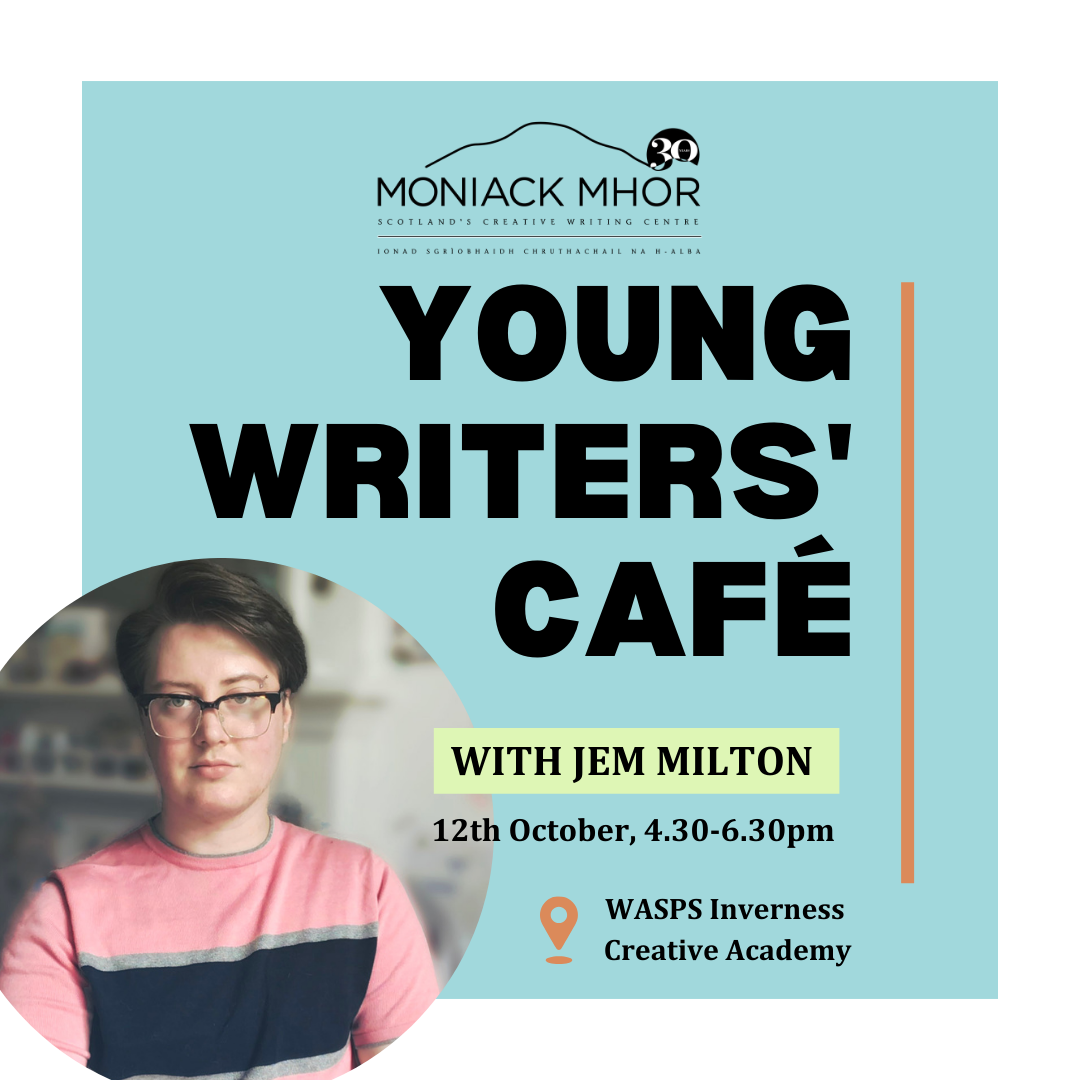 Young Writers' Café with Jem Milton