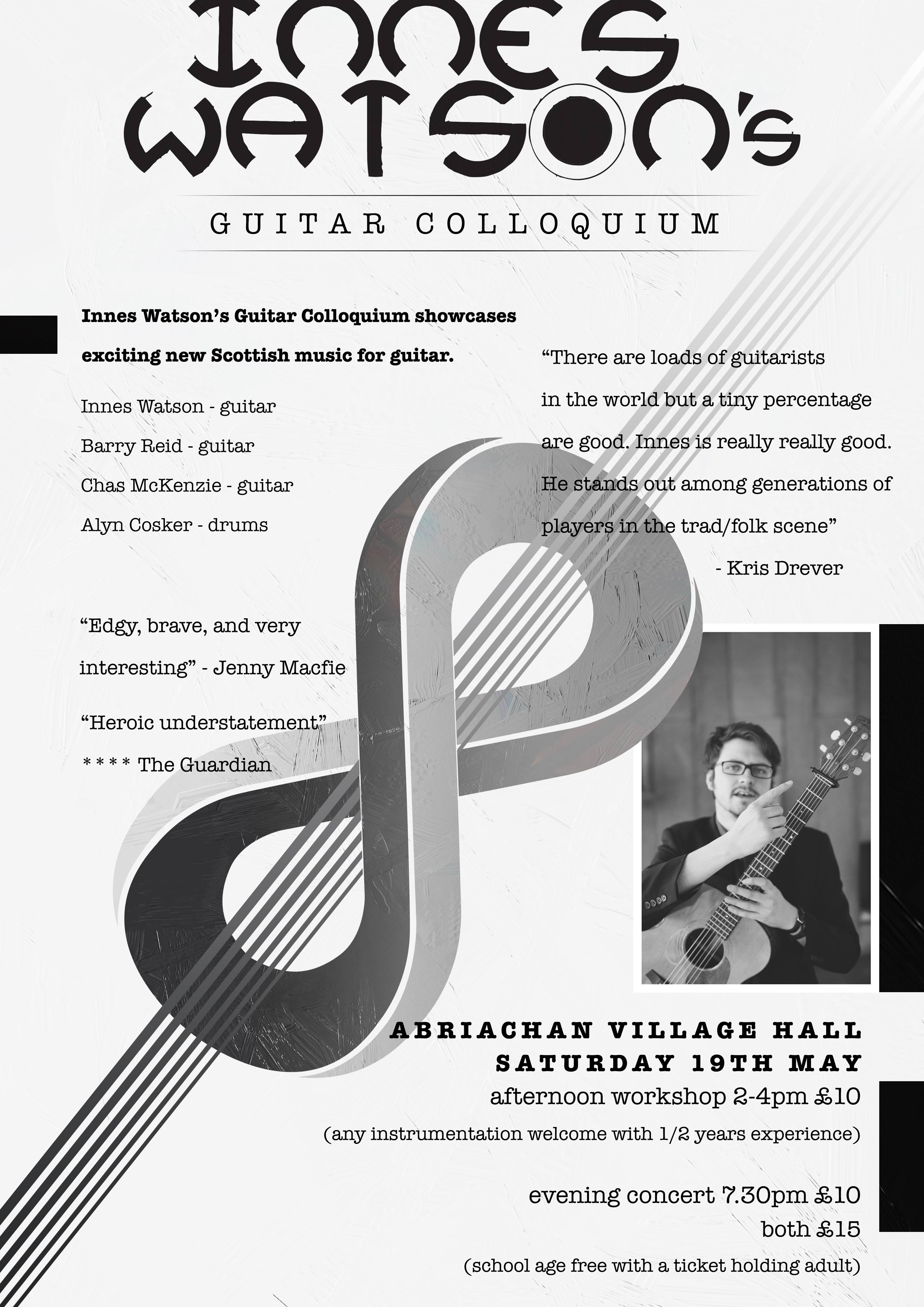 Innes Watson’s Guitar Colloquium - Abriachan Village Hall